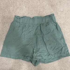 Green Women's Shorts